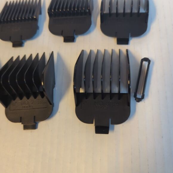 Andis Speed Master Genuine Combs Attachments Lot Of 9 Blade Clipper - Picture 5 of 7